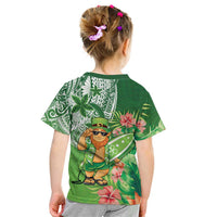Aloha Hawaii St Patrick's Day Kid T Shirt Polynesian Style LT05 - Polynesian Pride
