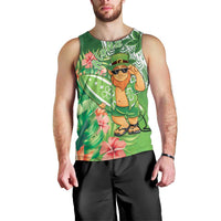 Aloha Hawaii St Patrick's Day Men Tank Top Polynesian Style LT05 - Polynesian Pride