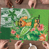 Aloha Hawaii St Patrick's Day Puzzle Polynesian Style LT05 - Polynesian Pride
