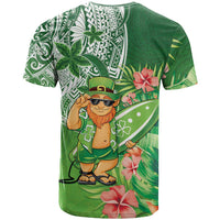 Aloha Hawaii St Patrick's Day T Shirt Polynesian Style LT05 - Polynesian Pride