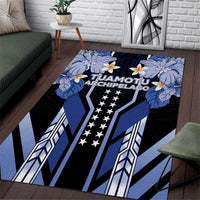 French Polynesia Tuamotu Archipelago Area Rug Polynesian Pattern Unique Style