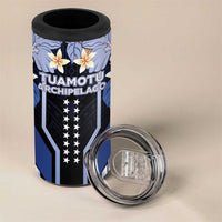 French Polynesia Tuamotu Archipelago 4 in 1 Can Cooler Tumbler Polynesian Pattern Unique Style LT05 - Polynesian Pride