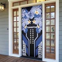 French Polynesia Tuamotu Archipelago Door Cover Polynesian Pattern Unique Style LT05 - Polynesian Pride