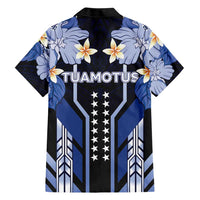 French Polynesia Tuamotu Archipelago Family Matching Puletasi and Hawaiian Shirt Polynesian Pattern Unique Style LT05 - Polynesian Pride