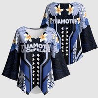 French Polynesia Tuamotu Archipelago Kimono Sleeve Blouse Polynesian Pattern Unique Style LT05 - Polynesian Pride
