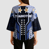 French Polynesia Tuamotu Archipelago Kimono Sleeve Blouse Polynesian Pattern Unique Style LT05 - Polynesian Pride
