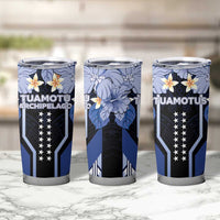 French Polynesia Tuamotu Archipelago Tumbler Cup Polynesian Pattern Unique Style LT05 - Polynesian Pride