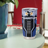 French Polynesia Tuamotu Archipelago Tumbler Cup Polynesian Pattern Unique Style LT05 - Polynesian Pride