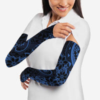 Polynesian Sunset Plumeria Arm Sleeves Navy Polynesian Tattoo LT05 - Polynesian Pride