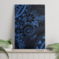 Polynesian Sunset Plumeria Canvas Wall Art Navy Polynesian Tattoo LT05 - Polynesian Pride