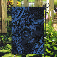 Polynesian Sunset Plumeria Garden Flag Navy Polynesian Tattoo LT05 Garden Flag Navy - Polynesian Pride