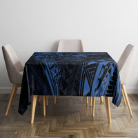 Polynesian Sunset Plumeria Tablecloth Navy Polynesian Tattoo LT05 - Polynesian Pride