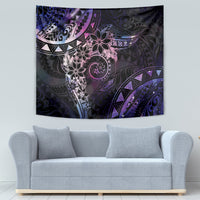 Polynesian Sunset Plumeria Tapestry Galaxy Polynesian Tattoo LT05 - Polynesian Pride