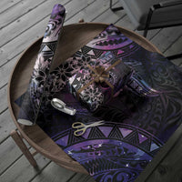 Polynesian Sunset Plumeria Wrapping Paper Galaxy Polynesian Tattoo LT05 - Polynesian Pride