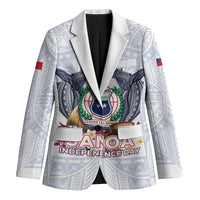 Samoa Independence Day Blazer Samoa United For A New Beginning LT05 Unisex White - Polynesian Pride