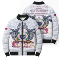 Samoa Independence Day Bomber Puffer Jacket Samoa United For A New Beginning LT05 - Polynesian Pride