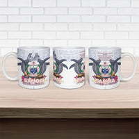 Samoa Independence Day Ceramic Mug Samoa United For A New Beginning LT05 - Polynesian Pride