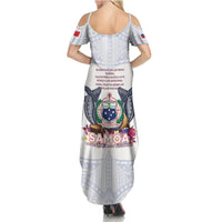 Samoa Independence Day Family Matching Summer Maxi Dress and Hawaiian Shirt Samoa United For A New Beginning LT05 - Polynesian Pride