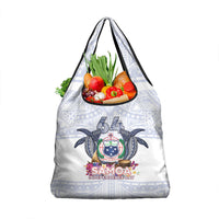 Samoa Independence Day Grocery Bag Samoa United For A New Beginning LT05 1-pack One Size White - Polynesian Pride
