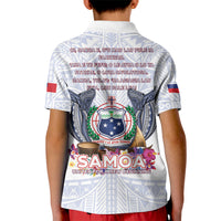 Samoa Independence Day Kid Polo Shirt Samoa United For A New Beginning LT05 - Polynesian Pride