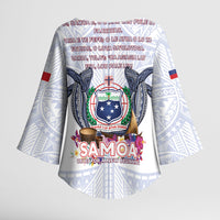 Samoa Independence Day Kimono Sleeve Blouse Samoa United For A New Beginning LT05 - Polynesian Pride