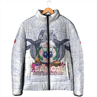 Samoa Independence Day Padded Jacket Samoa United For A New Beginning LT05 - Polynesian Pride