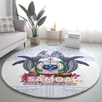 Samoa Independence Day Round Carpet Samoa United For A New Beginning LT05 - Polynesian Pride