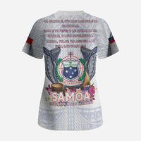 Samoa Independence Day Scrub Top Samoa United For A New Beginning LT05 - Polynesian Pride