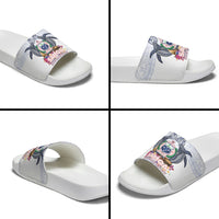 Samoa Independence Day Slide Sandals Samoa United For A New Beginning LT05 - Polynesian Pride