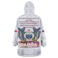 Samoa Independence Day Wearable Blanket Hoodie Samoa United For A New Beginning LT05 - Polynesian Pride