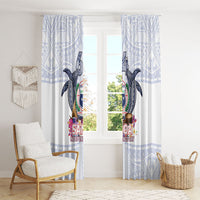 Samoa Independence Day Window Curtain Samoa United For A New Beginning LT05 - Polynesian Pride