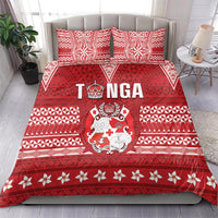 Tonga King Tupou VI Day Bedding Set Traditional Tongan Kupesi Pattern LT05 - Polynesian Pride