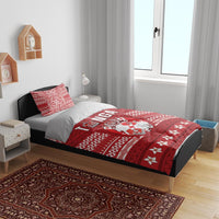 Tonga King Tupou VI Day Bedding Set Traditional Tongan Kupesi Pattern LT05 - Polynesian Pride