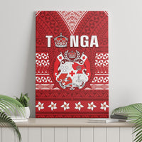Tonga King Tupou VI Day Canvas Wall Art Traditional Tongan Kupesi Pattern LT05 - Polynesian Pride
