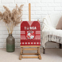 Tonga King Tupou VI Day Canvas Wall Art Traditional Tongan Kupesi Pattern LT05 - Polynesian Pride