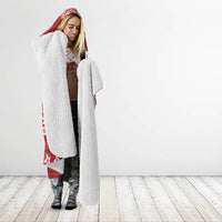 Tonga King Tupou VI Day Hooded Blanket Traditional Tongan Kupesi Pattern LT05 - Polynesian Pride
