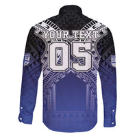 Custom Fiji Drua Family Matching Tank Maxi Dress and Hawaiian Shirt Fijian Tapa Pattern