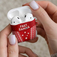 Samoa FAST AirPods Case Forever Proud Samoan Tribal Pattern LT05 - Polynesian Pride