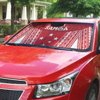 Samoa FAST Auto Sun Shade Forever Proud Samoan Tribal Pattern LT05 - Polynesian Pride