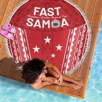 Samoa FAST Beach Blanket Forever Proud Samoan Tribal Pattern LT05 - Polynesian Pride