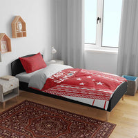 Samoa FAST Bedding Set Forever Proud Samoan Tribal Pattern - Polynesian Pride