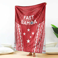 Samoa FAST Blanket Forever Proud Samoan Tribal Pattern - Polynesian Pride