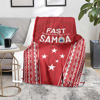 Samoa FAST Blanket Forever Proud Samoan Tribal Pattern - Polynesian Pride