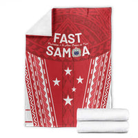 Samoa FAST Blanket Forever Proud Samoan Tribal Pattern - Polynesian Pride