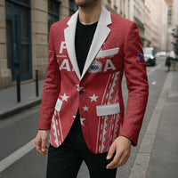 Samoa FAST Blazer Forever Proud Samoan Tribal Pattern - Polynesian Pride