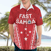 Samoa FAST Hawaiian Shirt Forever Proud Samoan Tribal Pattern LT05 - Polynesian Pride