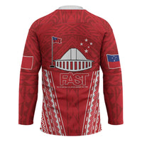 Samoa FAST Hockey Jersey Forever Proud Samoan Tribal Pattern LT05 - Polynesian Pride