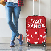 Samoa FAST Luggage Cover Forever Proud Samoan Tribal Pattern LT05 - Polynesian Pride