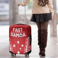 Samoa FAST Luggage Cover Forever Proud Samoan Tribal Pattern LT05 - Polynesian Pride
