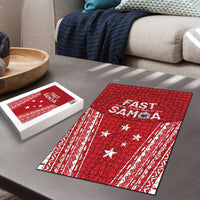 Samoa FAST Puzzle Forever Proud Samoan Tribal Pattern LT05 - Polynesian Pride